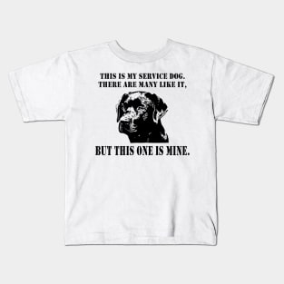 Service dog Kids T-Shirt